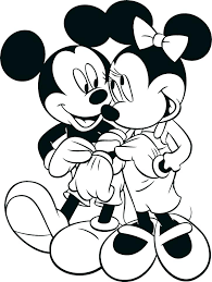 Mickey and minnie mouse coloring pages are printable black and white pictures of the most recognizable and famous characters of the disney company mickey mouse is also a symbol his head and ears and a mascot for the disney company. Mickey Mouse Coloring Pages For Adults Coloring And Drawing