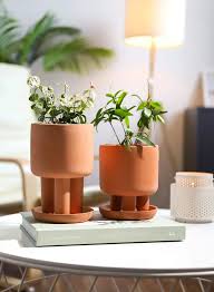 Check spelling or type a new query. Potey Terracotta Planter Pots Set Of 2