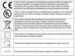 When a mark is used in connection with services, the mark is technically called a service. The Meaning Of The Symbols In Power Adapter Electronics Repair And Technology News