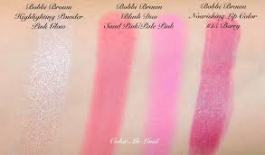Bobbi Brown Highlighting Powder Pink Glow Blush Duo Sand Pink Pale Pink Nourishing Lip Color 15 Berry Review Sw Nourishing Lip Color Lip Colors Pink Lips