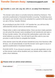 The package has now expired, bu Names Co How To Unlock Your Domain And Get An Auth Code Knowledgebase Kandekore Ltd