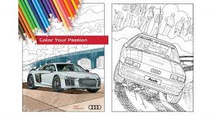 The book heavily features the r8, but we can't blame audi for wanting to. Quarantine Got You Down Check Out Audi S Free Coloring Book Or Tour A Virtual Car Museum Carscoops