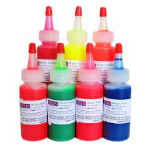 Bright Translucent Resin Color Pigments Complete Set Of 7 Resin Supplies Color Epoxy Resin Jewelry Making