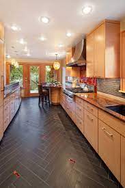 Adding a chevron and herringbone backsplash to the kitchen is one of the hip, cool trends of the year. Herringbone Vs Chevron Tile Patterns