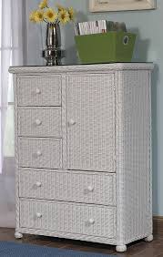 5 Drawer 1 Door Wicker Chest Wicker Paradise Wicker Bedroom Furniture White Wicker Bedroom Furniture White Wicker Furniture