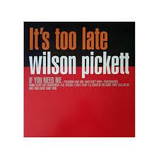 And i can't hide and i just can't fake it. It S Too Late Myvinyl