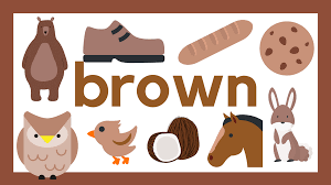 Learn Colors Brown Kindergarten Learning Learning Colors Preschool Printables