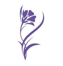 Iris Flower Logo Design Vector Iris Flowers Flower Logo Flower Logo Design