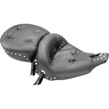 Mustang Ultra Touring Studded Seat Touring Mustang Motorcycle Seats