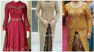 Baju gamis masih tetap menjadi tren dan pilihan utama para muslimah yang ingin tampil modis dan cantik di tahun ini. Model Kebaya Dan Baju Gamis Brokat Modern Ini Untuk Pesta Pernikahan Kondangan 2020 2021 Youtube