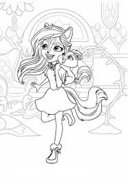 31 downloads (8) water plant coloring page. Coloring Pages Enchantimals Magical Girls And Their Pets