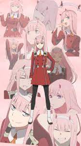 Aesthetic vaporwave wallpapers top free aesthetic. 02 Zerotwo Darling Darlinginthefranxx Image By Kay