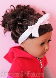 Americangirlfan Hairstyles For Curly American Girl Doll Hair American Girl Doll Hairstyles American Girl Hairstyles Doll Hair