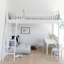Lits Superposes Echelle De Bois Blanc Pour Adolescents Et Adultes In 2020 Hochbett Mit Schreibtisch Schlafzimmer Einrichten Und Kinderzimmer Weiss