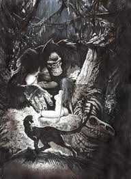 I just hope that dream where everything i. King Kong And Jungle Girl In Andy Brown S Simon Bisley Commissions All Sold Comic Art Gallery Room