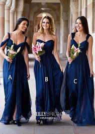 Mismatched Bridesmaid Dresses Long Royal Blue Bridesmaid Dresses A Line Royal Blue Bridesmaid Dresses Navy Blue Bridesmaid Dresses Ruffles Bridesmaid Dresses