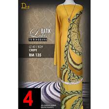 Pengeluar batik digital terbesar di malaysia. Buy Batik Sutera Crepe By Desa Murni Batik Kain Pasang Open Meter Sutera Crepe Seetracker Malaysia