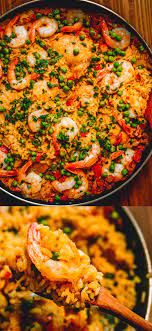 Chicken Thighs And Shrimp Paella Paella Recipe Easy Paella Recipe Shrimp Paella Recipe