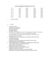 Soal prakarya kelas 8 semester 2, soal prakarya kelas 7 semester 2,. Kunci Jawaban Prakarya Vii