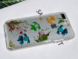手作押花手機保護殼 適用於apple iphone 8 plus 悠游的小魚 anny s workshop 手機殼 手機套 pinkoi iphone 7 plus iphone 8 plus electronics cases