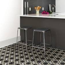 Black And White Peel And Stick Floor Tiles Lowes Floorpops 20 Piece 12 In X 12 In Grey Peel And Stick Vinyl Tile At Lowes Com Peel And Stick Floor Vinyl Flooring Vinyl Flooring Kitchen