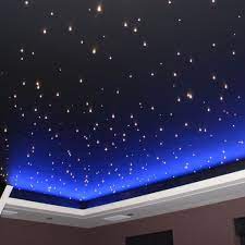 They were produced and have now expanded the installation of a star ceiling won't take much time and energy if it will be placed as a wholesome the construction looks as if the roof was taken off from your house and you can look at the night sky. Fiber Optic Star Ceiling Lighting Kit Star Lights On Ceiling Bedroom Ceiling Light Star Ceiling