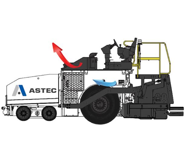 Roadtec Astec RP-170 Asphalt Paver