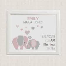 Check spelling or type a new query. Cross Stitch Elephants With Hearts Birth Announcement Cross Etsy Birth Announcement Cross Cross Stitch Baby Cross Stitch Patterns