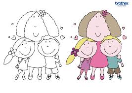 Retrouvez les meilleurs cadeaux pour la première fête des mères de bébé ou encore des coffrets d'activités créatives à réaliser en famille sur cultura. Coloriage Fete Des Meres 8 Imprimable Gratuitement Creative Center