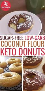 Keto Donuts Low Carb Coconut Flour Recipe Low Carb Donut Coconut Flour Recipes Keto Keto Donuts