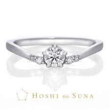 星の砂 CAPH  カーフ(カシオペア座) 婚約指輪 | 星の砂(HOSHI no SUNA) | 結婚指輪・婚約指輪のJKPLANET【公式サイト】