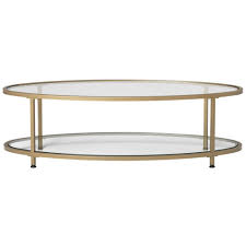 Oval coffee table,les ailes de la voix round oval glass top coffee table modern tempered glass center table sofa side cocktail tables for living room bedroom. Studio Designs Camber Oval Modern Tempered Glass Coffee Table Clear 71038 Best Buy