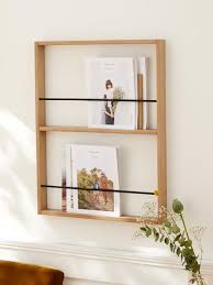 Wand Zeitschriftenhalter Natur 1 Zeitschriftenhalter Zeitschriftenstander Wand Magazin Mobel