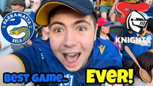 Wooden spoon decider! Parramatta Eels vs Newcastle Knights NRL Matchday Vlog