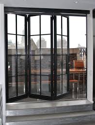 Pour remedier a ce probleme on a installe un systeme de vmc ventilation mecanique controlee dans les chambres de la mezzanine et cree une petite. Crittal Style Folding Sliding Doors Fenetres De Maison Fenetres Exterieures Porte Fenetre