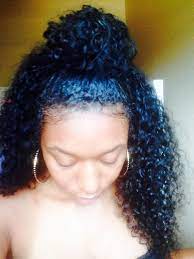 Curly Weave Styles Curly Hair Weave Hairstyles For Black Women Partial Weave My Blog Solomonhaircuts Curly Weave Styles Curly Weaves Curly Hair Styles