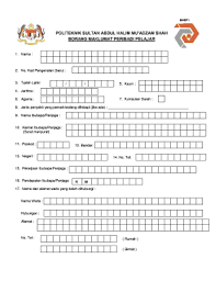 Polimas ditubuhkan dalam bulan februari 1984 sebagai politeknik alor setar dan ia menumpangkan bangunan asrama sekolah menengah teknik alor setar. Spmp Polimas Fill Online Printable Fillable Blank Pdffiller