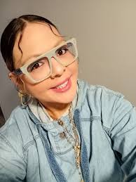 Wearing glasses for a lovely day ahead