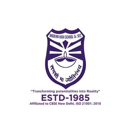 MODERN HIGH SCHOOL Crest