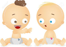 Die ersten kindsbewegungen können eltern kaum abwarten. Illustration Der Mannlichen Und Weiblichen Babys Miteinander Reden Lizenzfreie Fotos Bilder Und Stock Fotografie Image 17871563