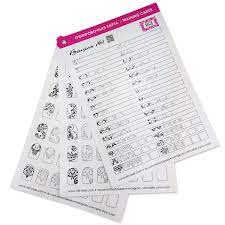Zentangle vorlagen gratis ausdrucken zum. Gelmalerei Ubungsbogen Schnorkel Lovenails Shop