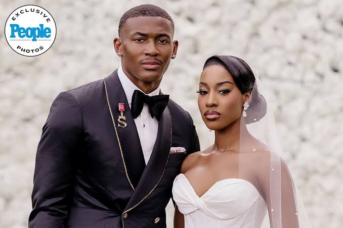 Philadelphia Eagles' DeVonta Smith Marries Mya Danielle (Wedding Exclusive)