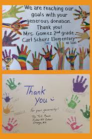 Cute Thank Yous Easy To Make And Creative Student Thank You Cards Inspiration For Classroom Collabo Thank You Cards From Kids Teacher Cards Teachers Day Card