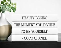27 coffee table books that are as cool and stylish as you. Fashion Quote Decorative Book Set Beauty Begins The Moment You Decide To Be Yourself Decorative Books Fashion Home Decor Coffee Table Books Buy Online In Oman At Oman Desertcart Com Productid 26099825