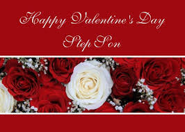 Step Son Happy Valentine Rsquo S Day Red And White Roses Card Ad Ad Valentine Rsquo Happ Red And White Roses Happy Valentines Day Card Valentines Red