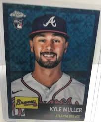 2022 Kyle Muller Topps Chrome Platinum Blue Toile Refractor Serial #'D /199 