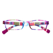 Icu Wink Healdsburg Purple Stripe Reading Glasses 2 50 Reading Glasses Glasses Shop Eyewear