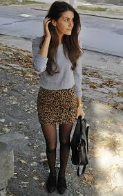 How To Wear Leopard Mini Skirts Leopard Print Skirt Skirt Outfits Fall Fashion