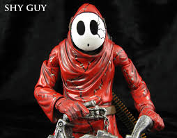 And that's why where here to descover the mystery! Custom Super Mario Bros Shy Guy Action Figure