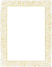 Black And Gold Border Png Victorian Floral Border Gold Clip Art Download Bingkai Ide Menggambar Seni